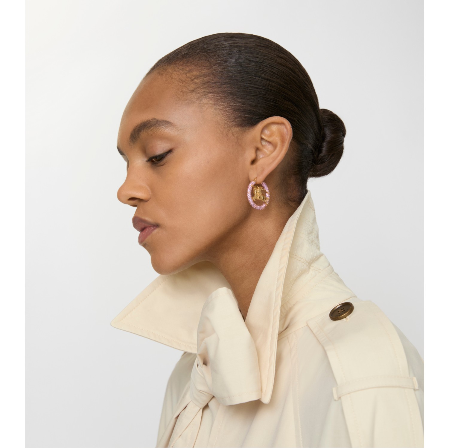 EKD Pavé Hoop Earrings