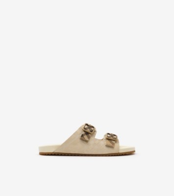 BURBERRY ベージュ ブラック サンダル 66C8B206-455C-4142-8984-