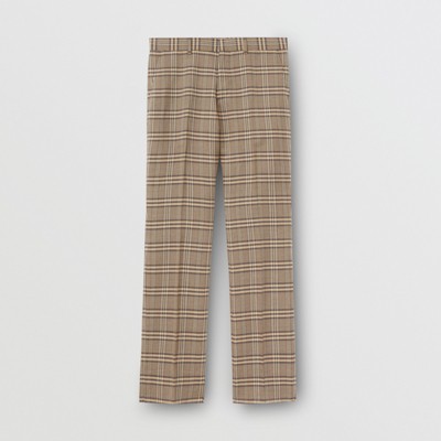 burberry print pants mens