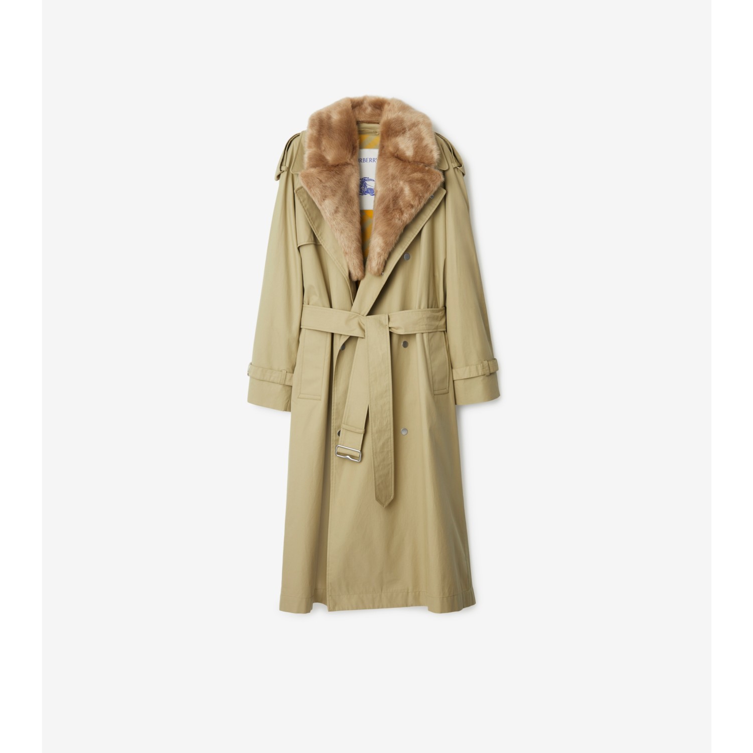 Burberry shop trench fur