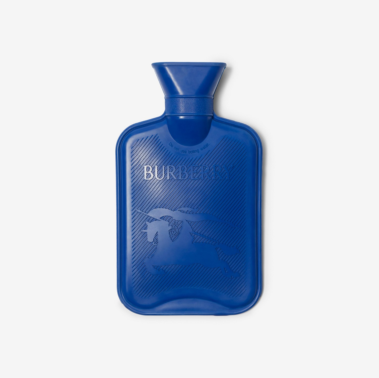Check Wool Hot Water Bottle in Vine | Burberry® Official