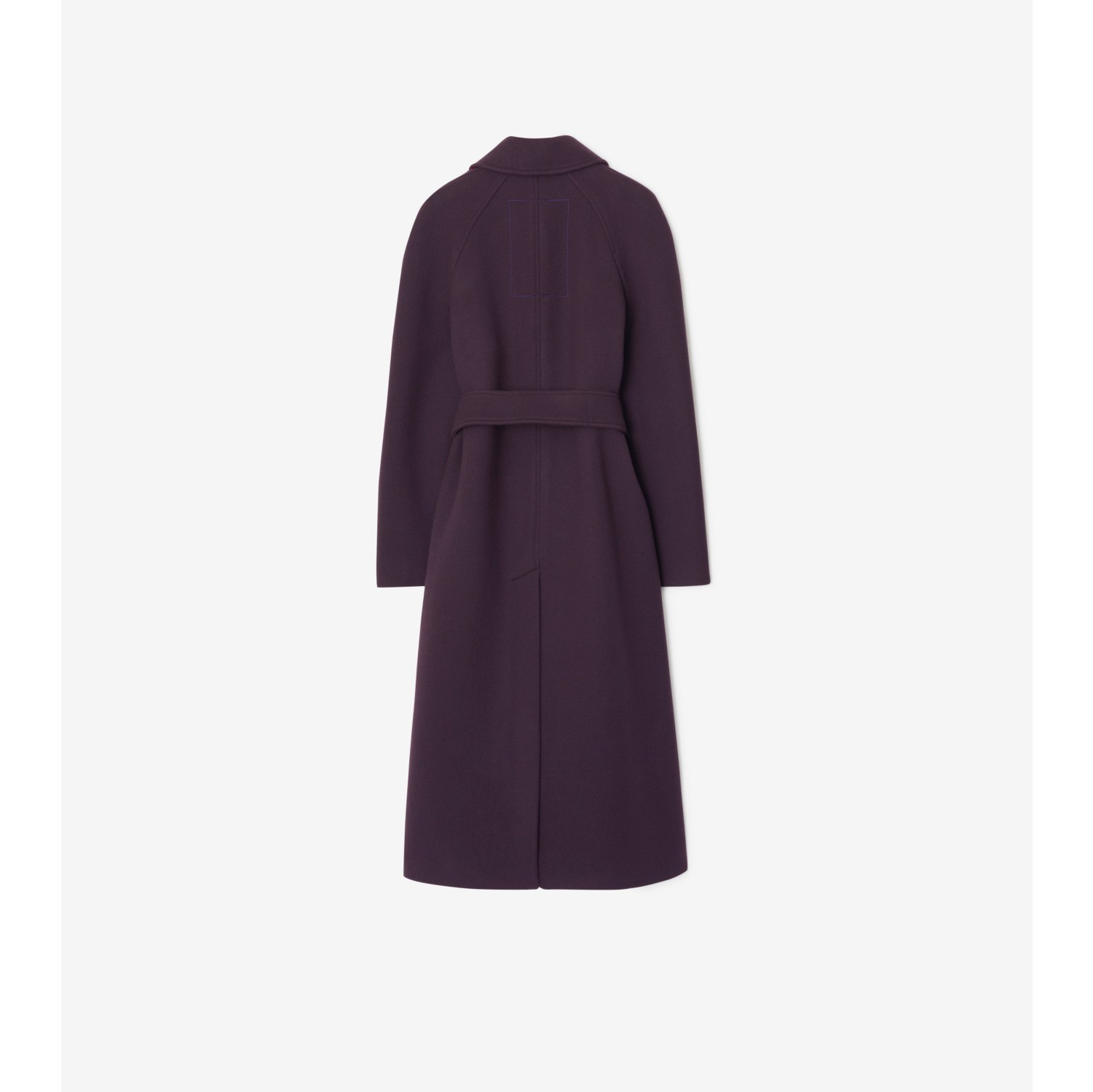 Wool Car Coat in Berry - Women, Cashmere | Burberry® Official