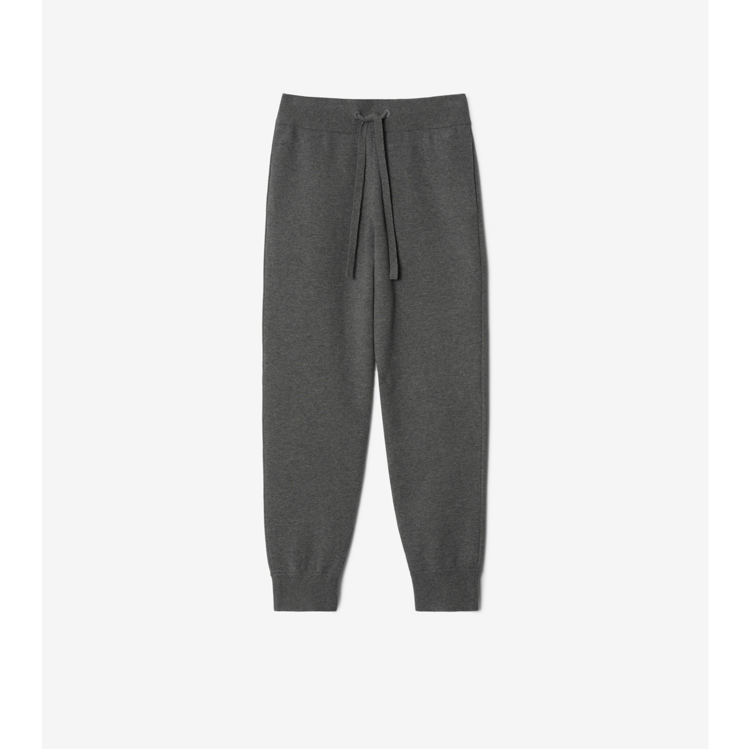 Pantalon de jogging en cachemire mélangé (Camaïeu de gris orage) - Femme,  Coton, Nylon, Pur cachemire