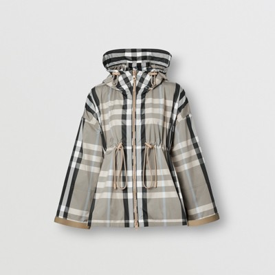 burberry vest with hood