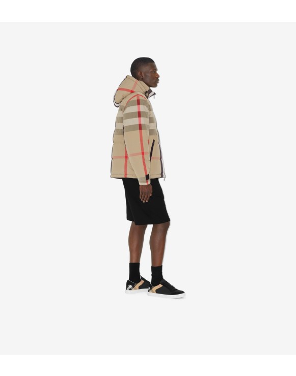 Reversible Check Puffer Jacket