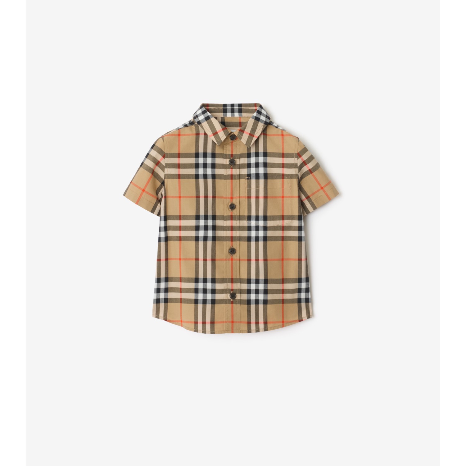Check Cotton Shirt