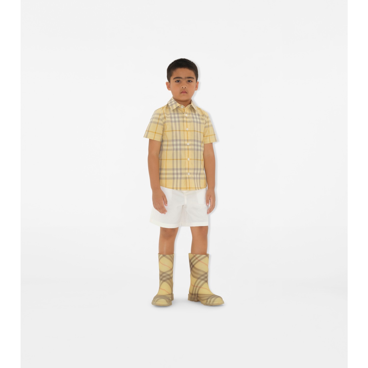 Chemise en coton Check