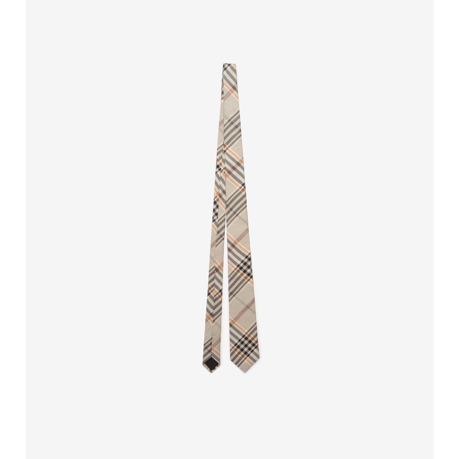 Check Silk Tie