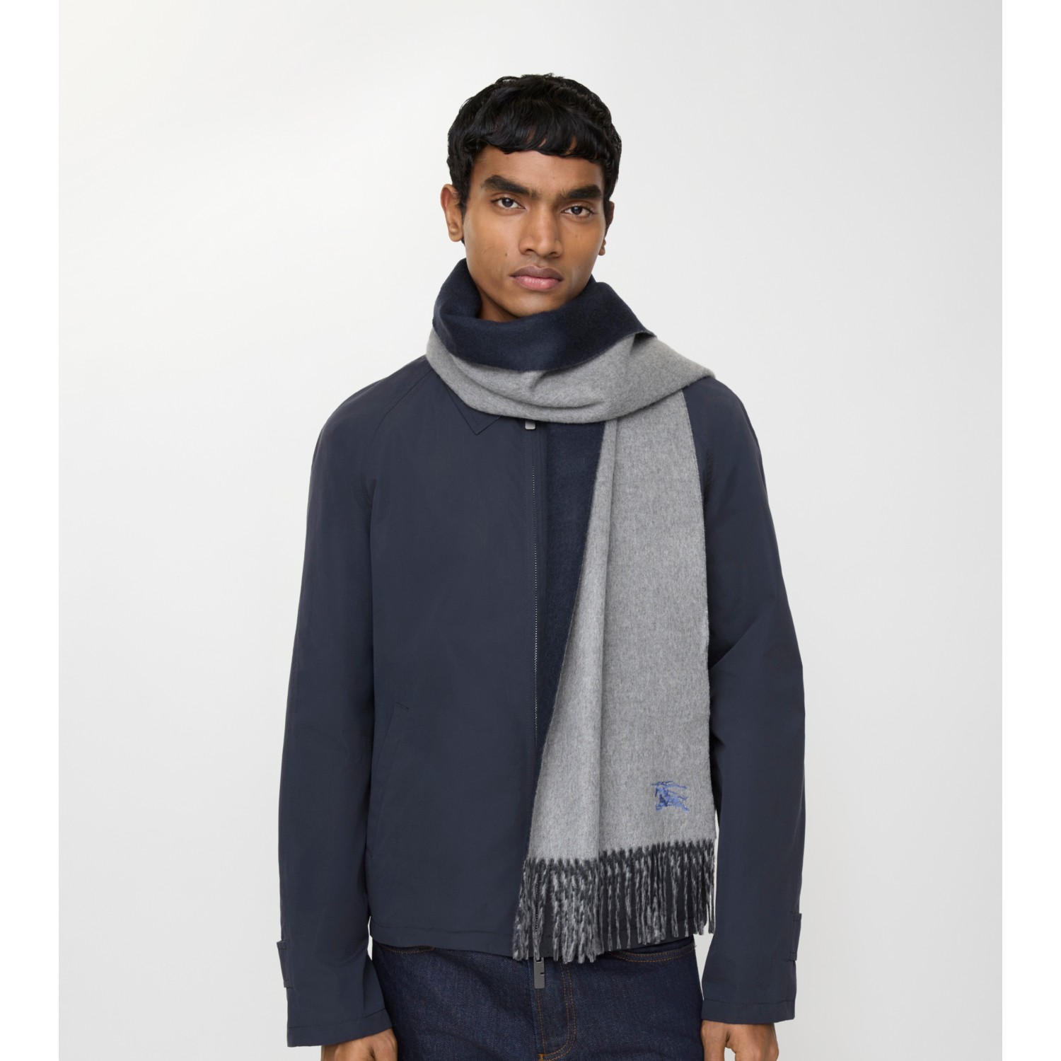 Reversible Cashmere Scarf - thumbnail 6