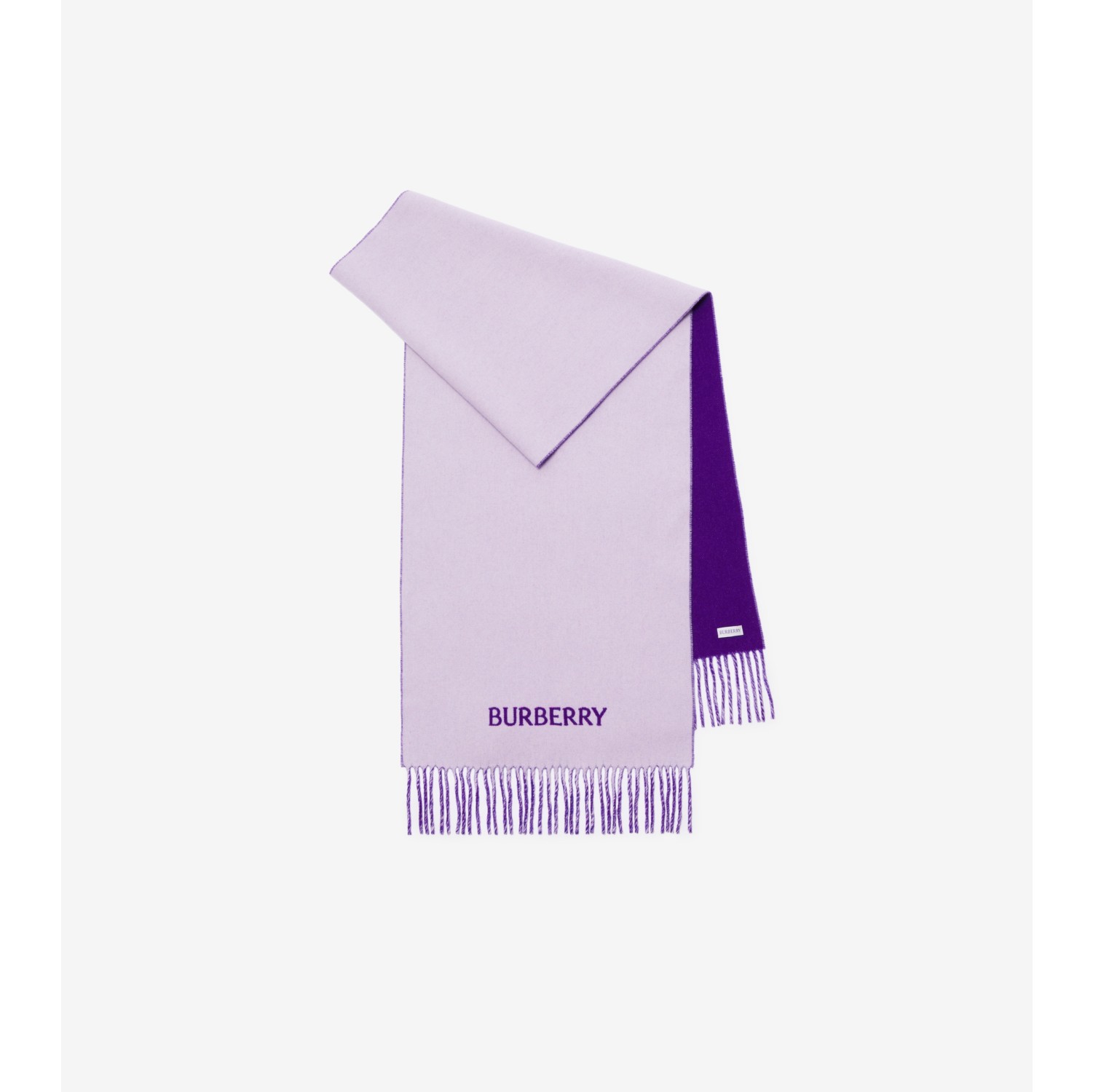 Reversible EKD Cashmere Scarf in Haze/royal | Burberry® Official