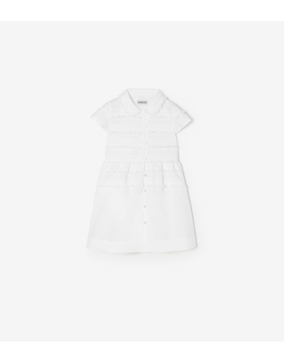 Cotton Poplin Shirt Dress