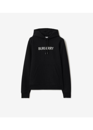 Logo Cotton Hoodie