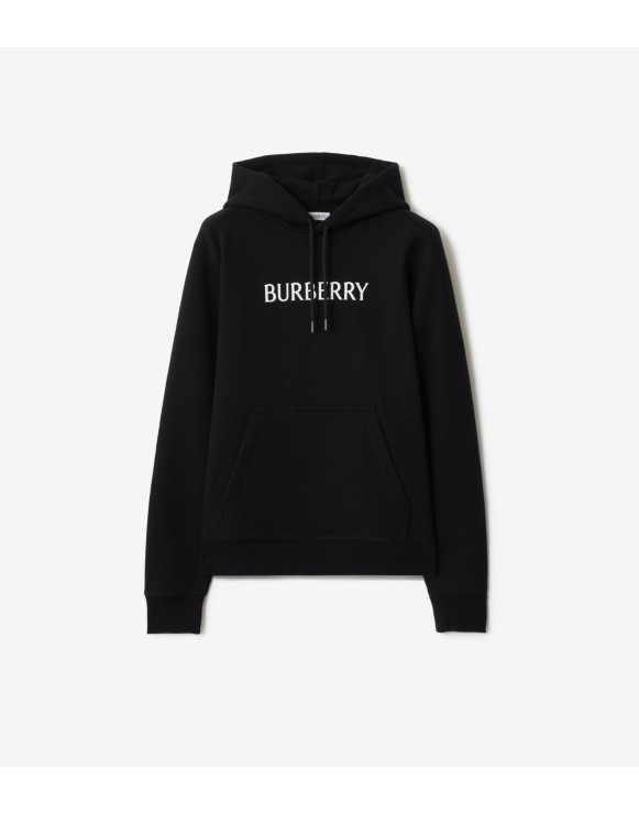 Logo Cotton Hoodie