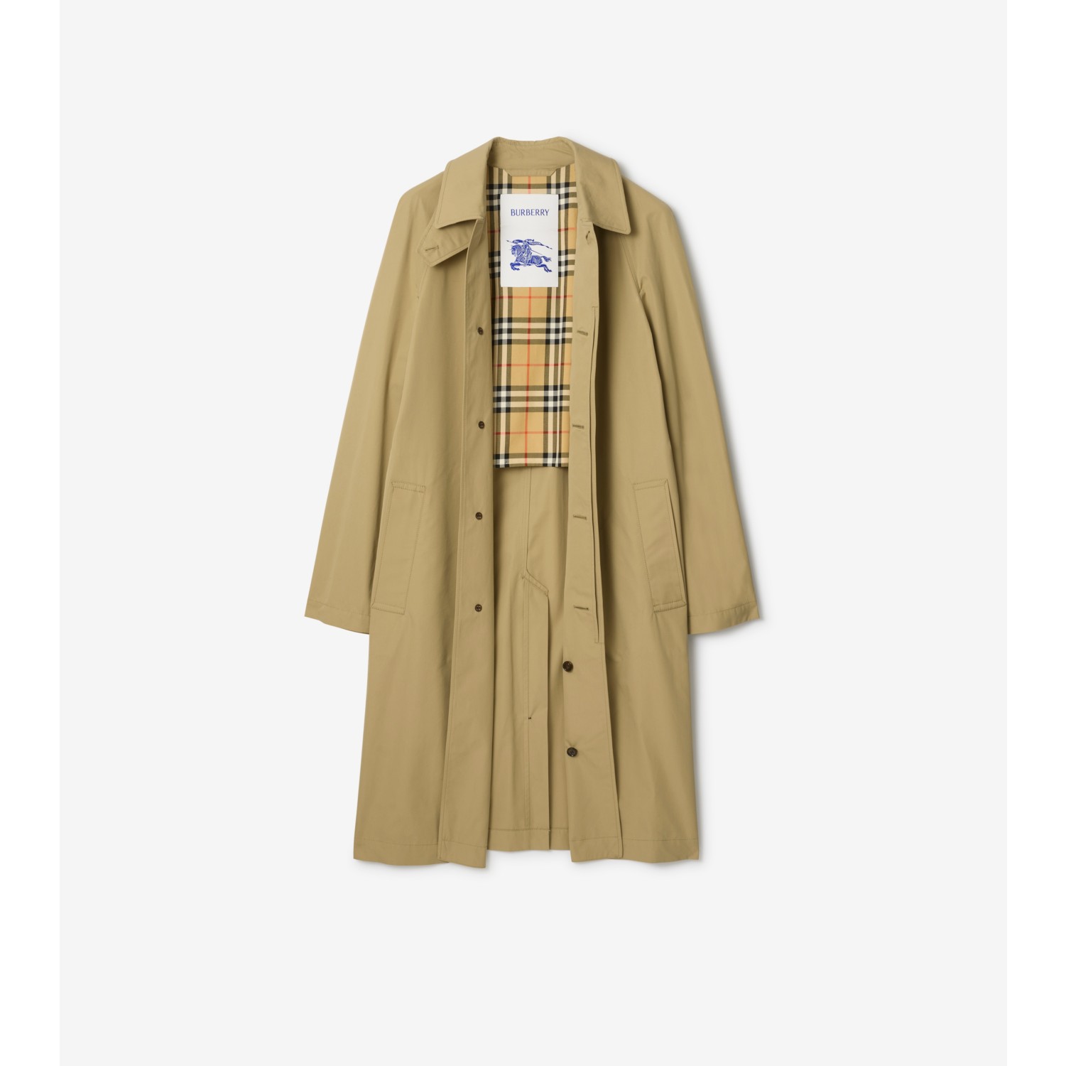 Long Cotton Car Coat