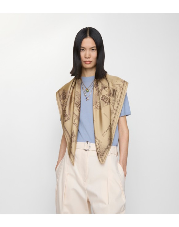 ウィメンズ デザイナー シルクスカーフ | Burberry® 公式サイト