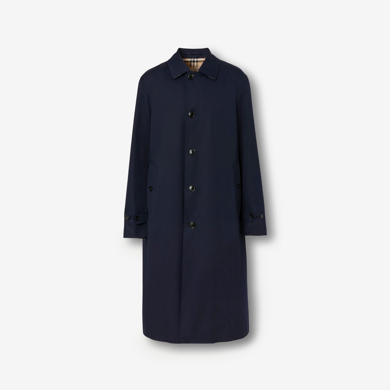 Car coat Heritage Paddington lungo (Blu Carbone) - Uomo | Sito ufficiale Burberry®
