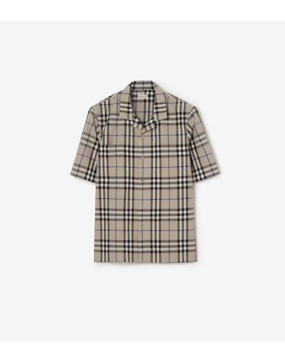 Check Cotton Poplin Shirt