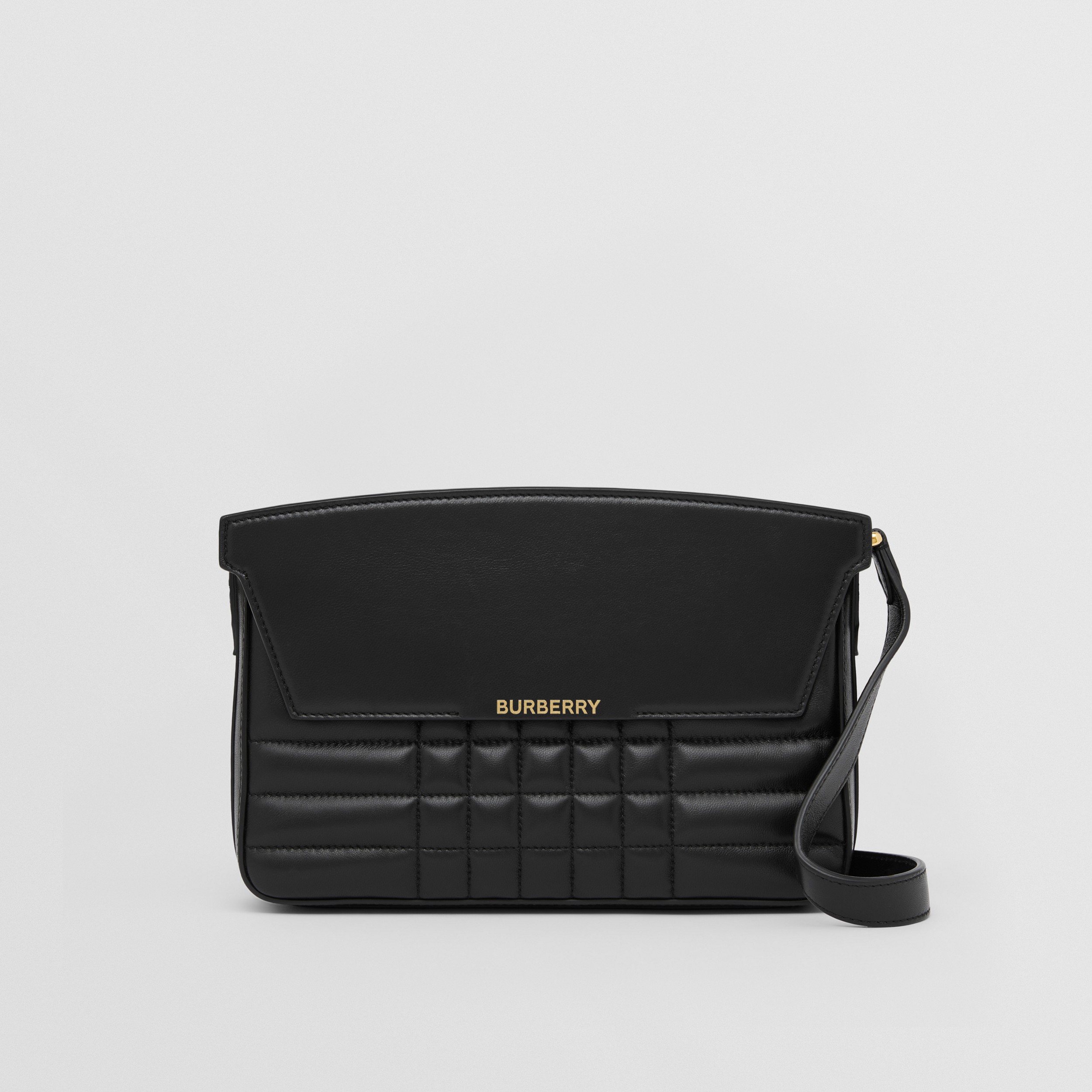 Quilted Leather Catherine Shoulder Bag in Black - Women | Burberry® Official