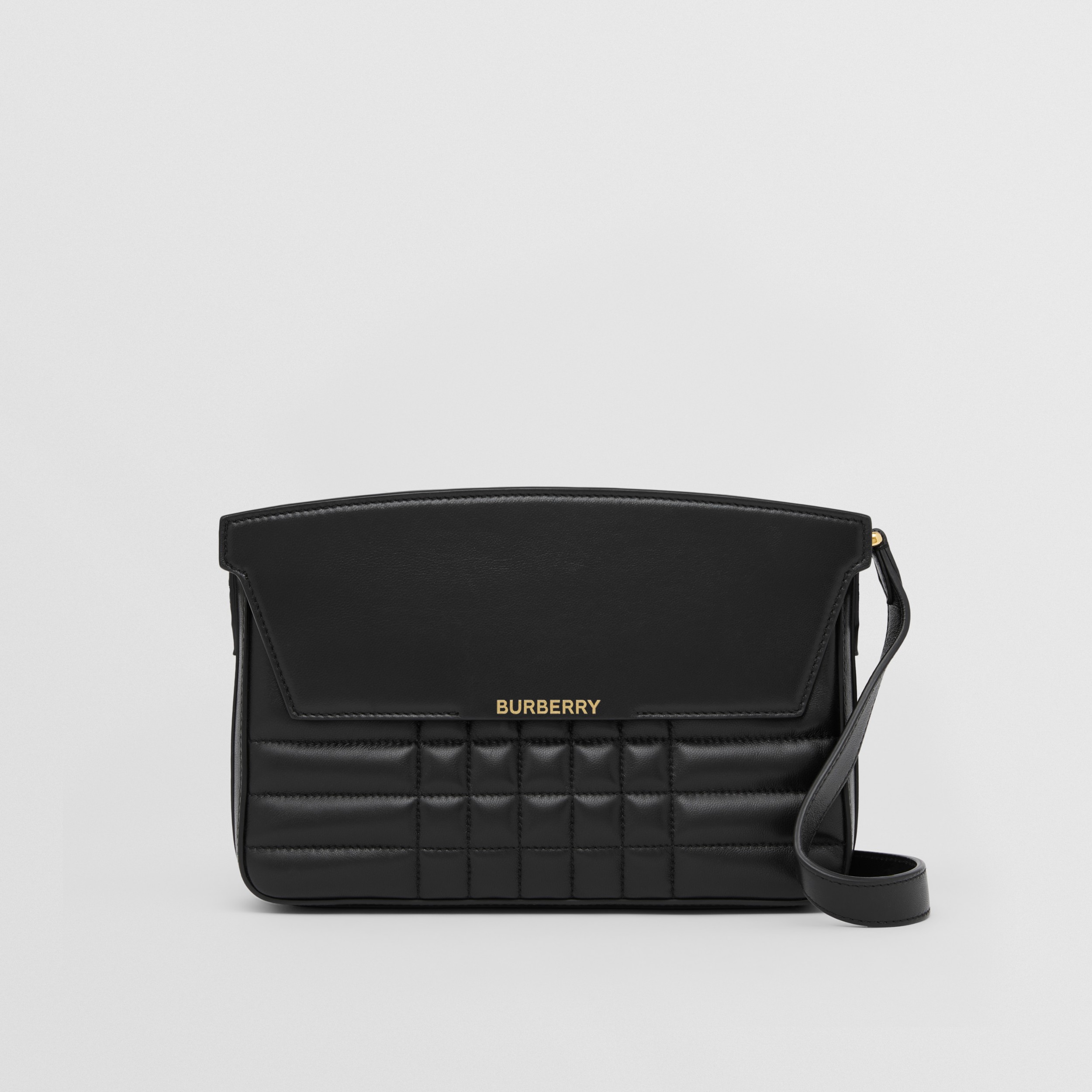 Quilted Leather Catherine Shoulder Bag in Black - Women | Burberry® Official