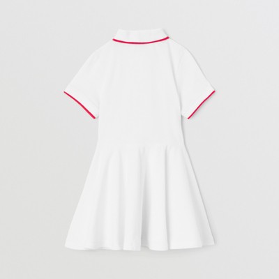 burberry white dress