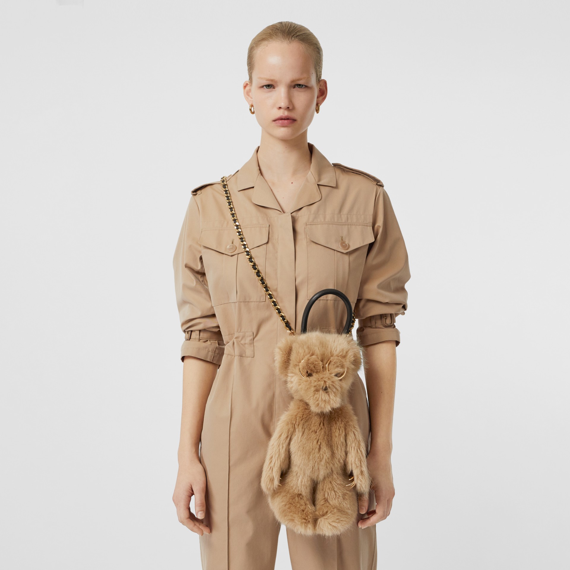 The Thomas Bear Shoulder Bag in Beige Women Burberry