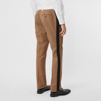 trousers with side stripe men