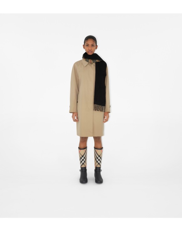 Burberry scarf with fur online