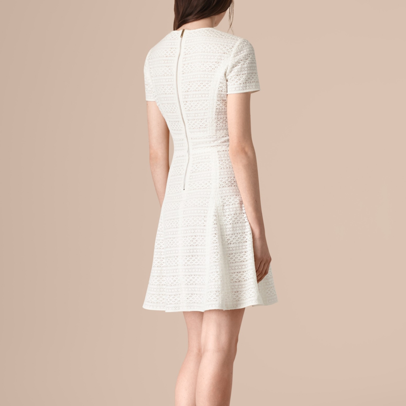 English Lace A-line Dress | Burberry