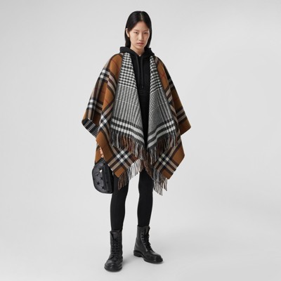 burberry poncho wrap