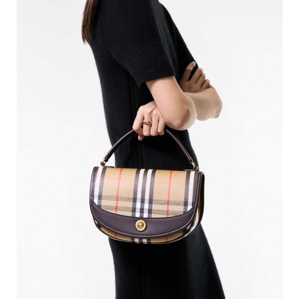 Check Highlands Crossbody Bag