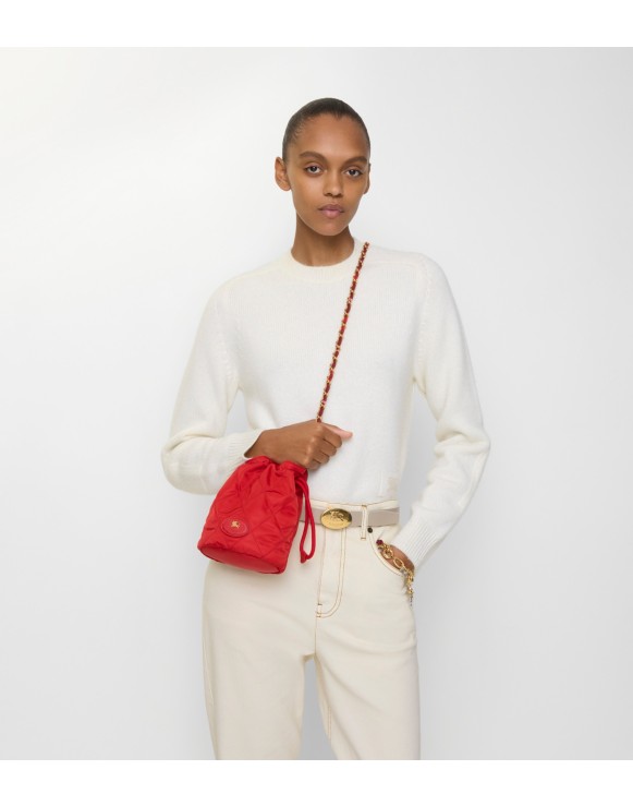 【バーバリーブルーレーベル】ホース刺繍ワンショルダーバッグ アクセサリーポーチ バーバリーブルーレーベル ワンショルダーバッグ アクセサリー