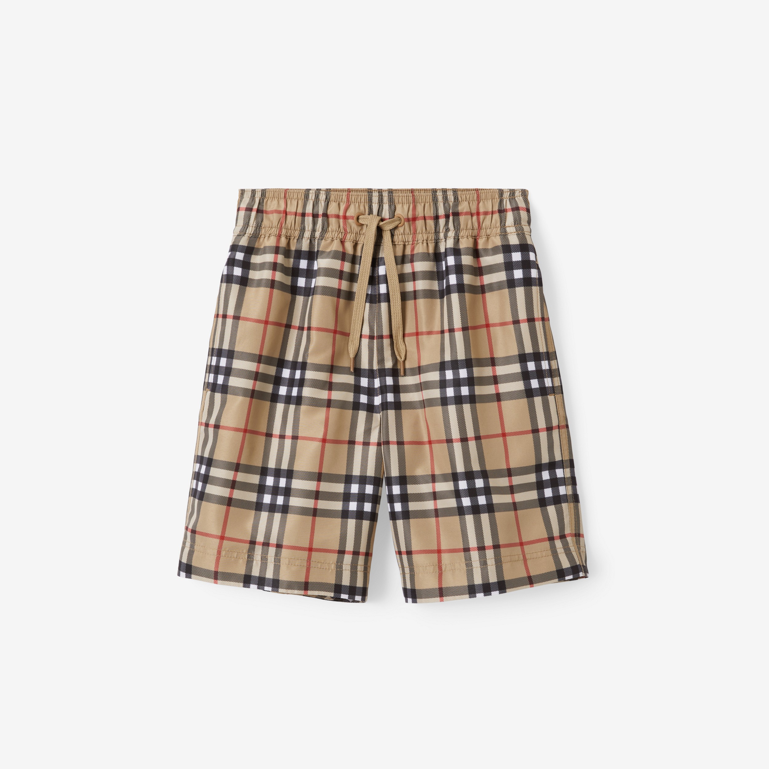 Vintage Check Swim Shorts in Archive Biege | Burberry® Official - 1