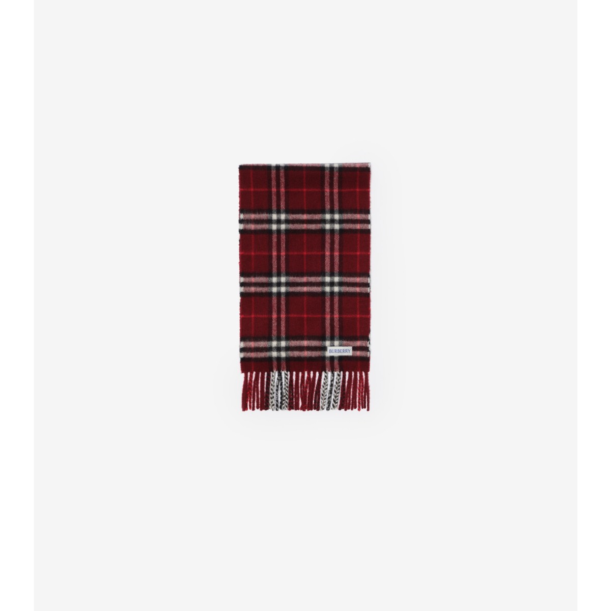  Check Cashmere Scarf