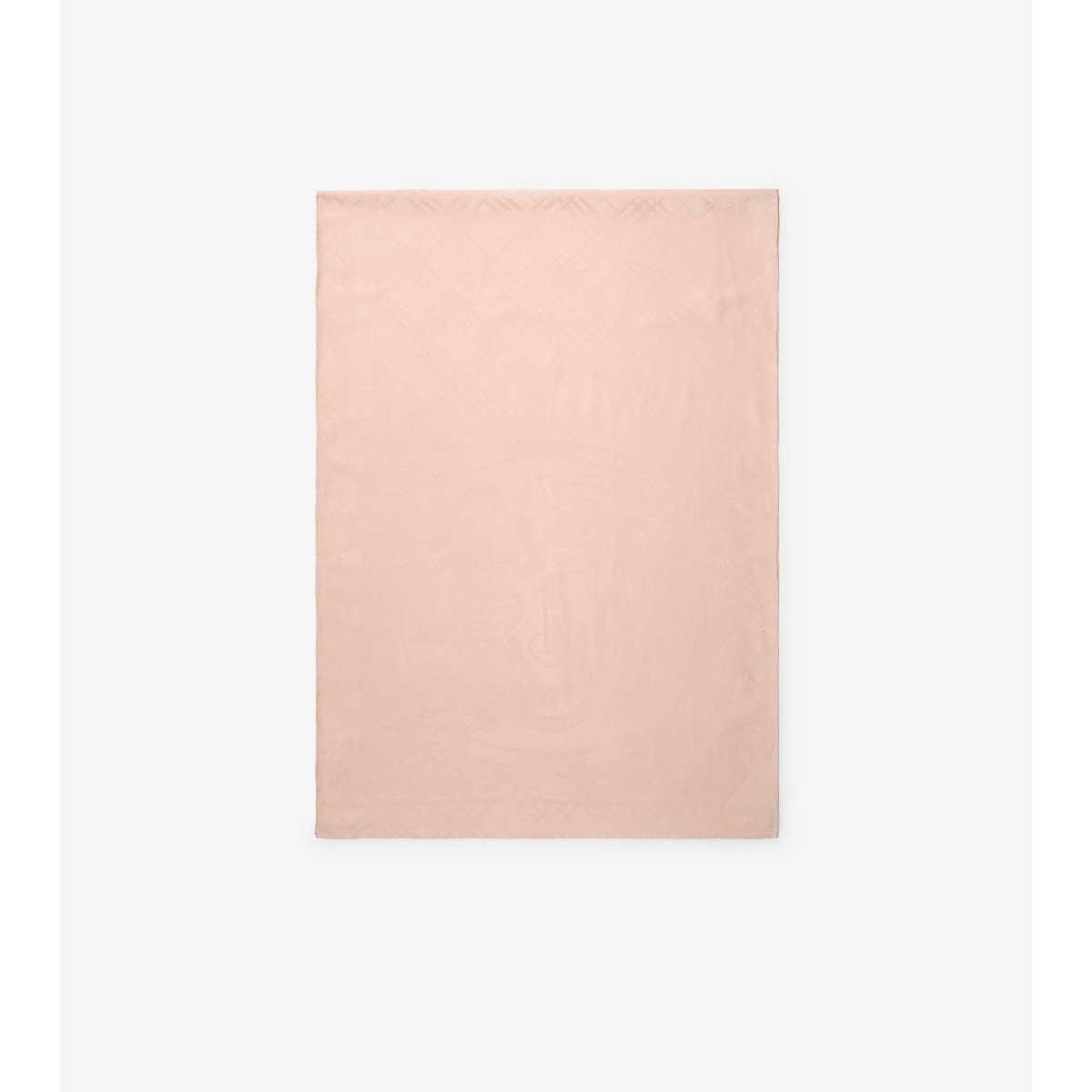  Check Floral Crest Scarf