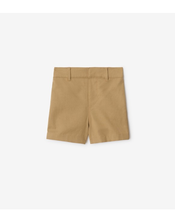 Cotton Blend Shorts