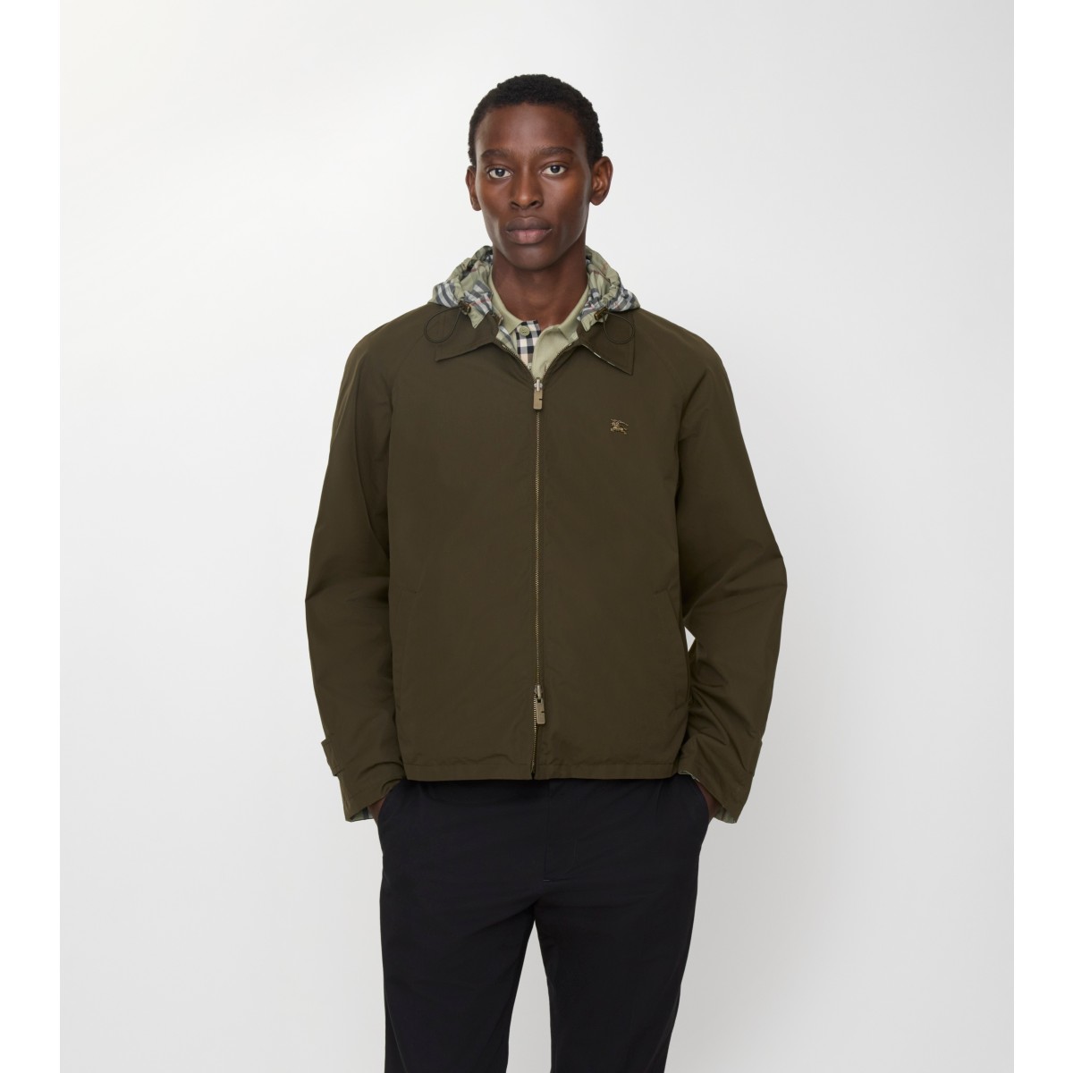  Check Reversible Cotton Jacket