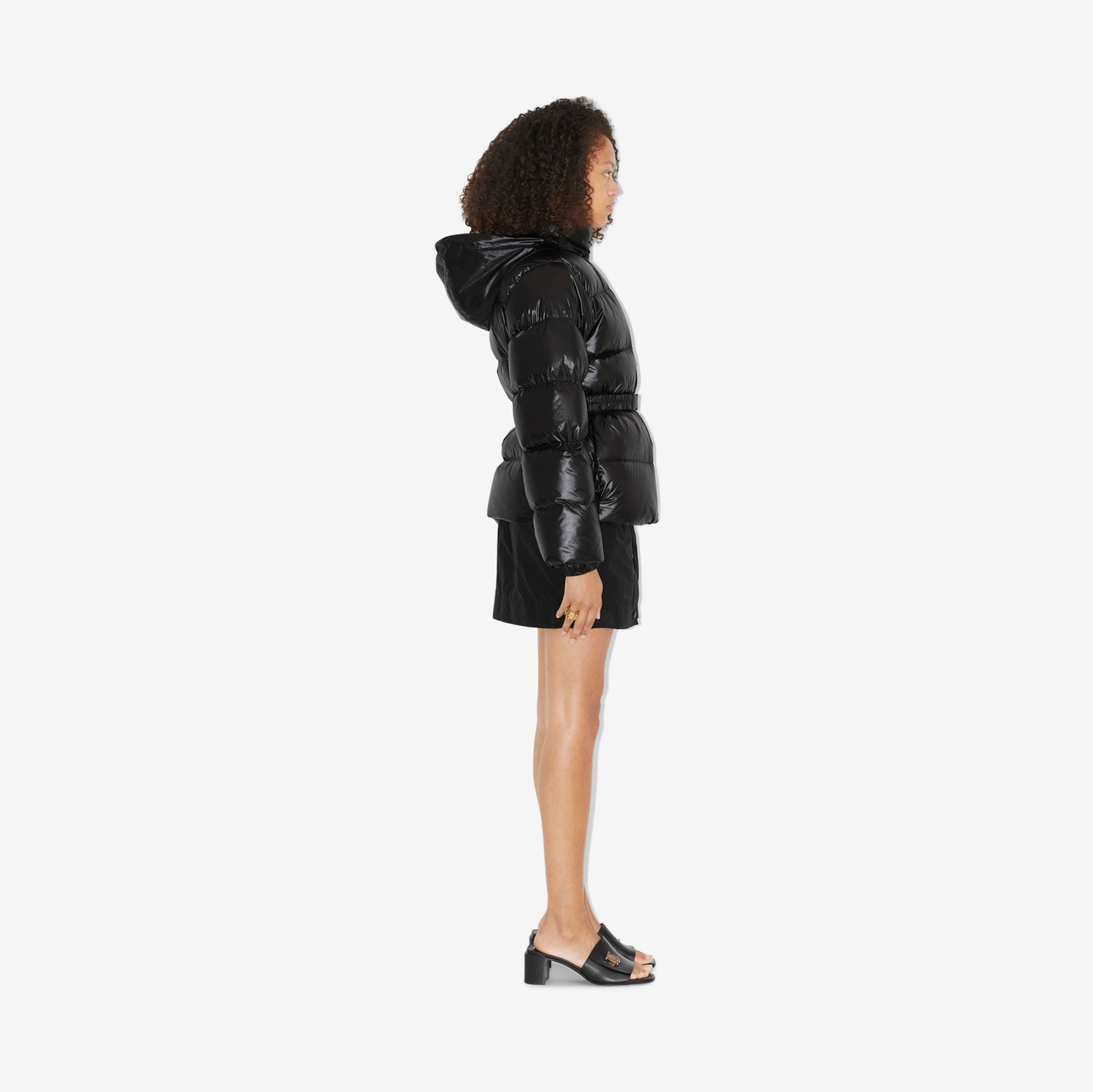 EKD Nylon Puffer Coat in Black - Women | Burberry® Official