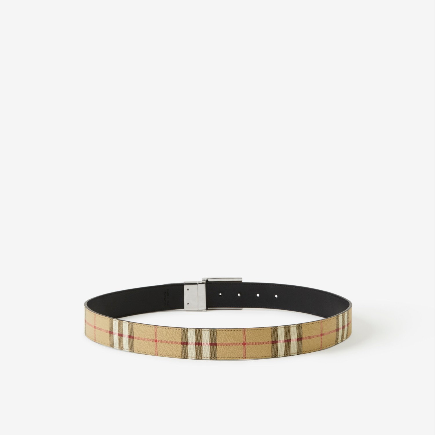 Burberry london store check belt