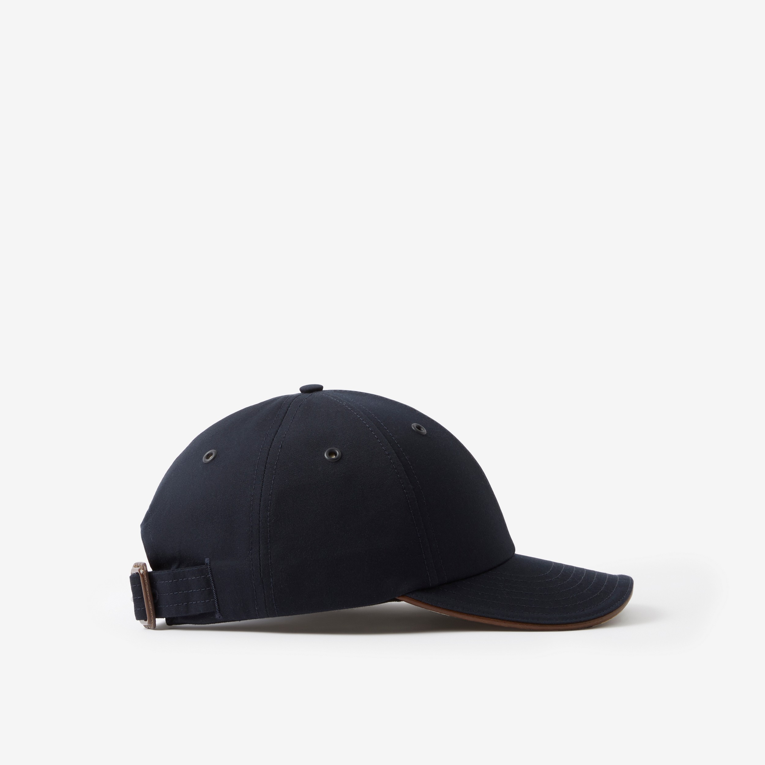 Gorra de béisbol en algodón de gabardina con monograma (Azul Penumbra) | Burberry® oficial - 2
