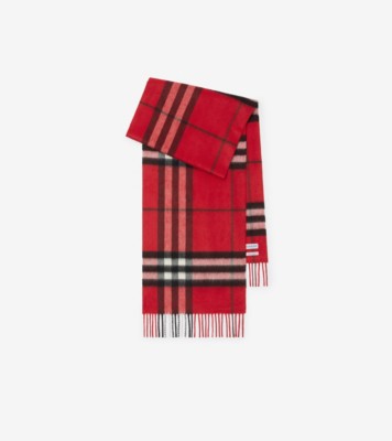 Burberrys カシミヤ スカーフ チェック柄　未使用品箱付き チェック カシミアスカーフ (ポスト) | Burberry®公式サイト