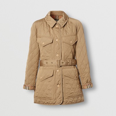 quilted field jacket women's