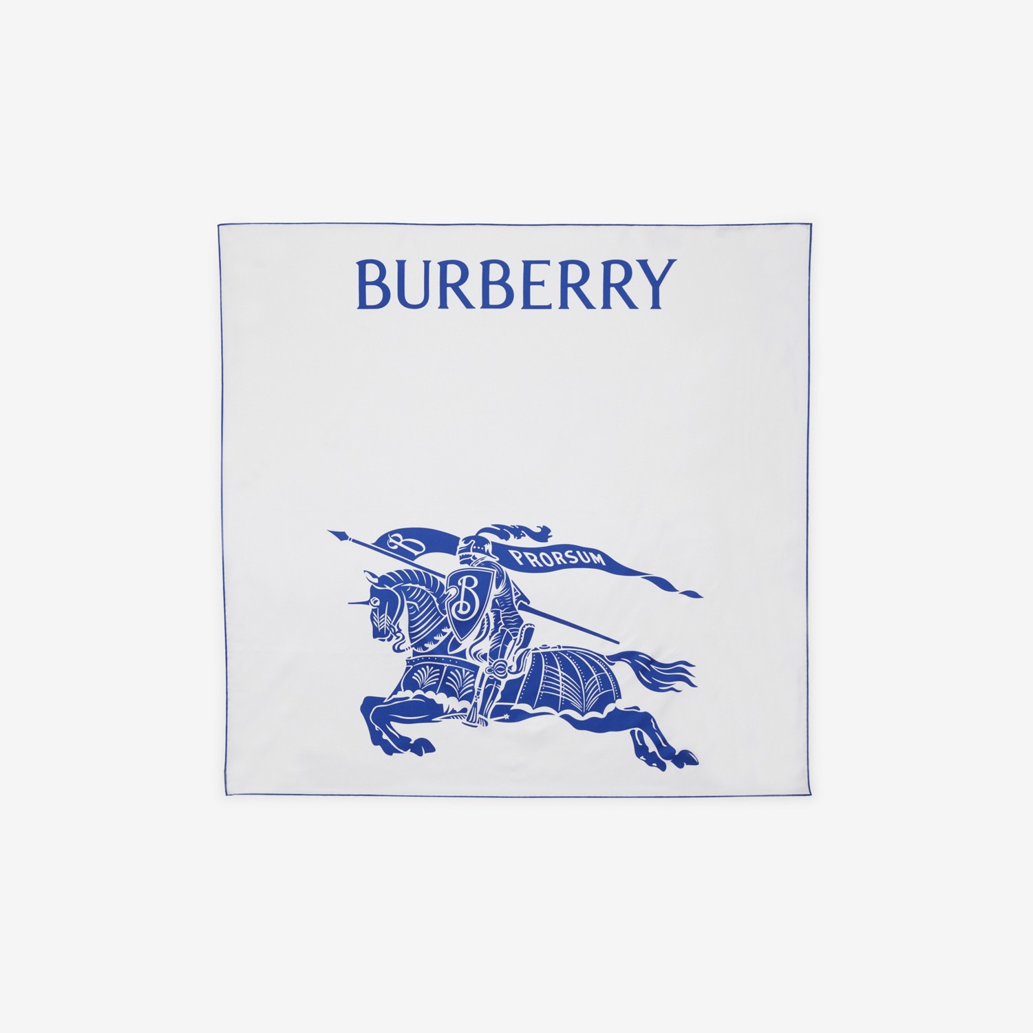 EKD シルクスカーフ (ソルト) | Burberry®公式サイト