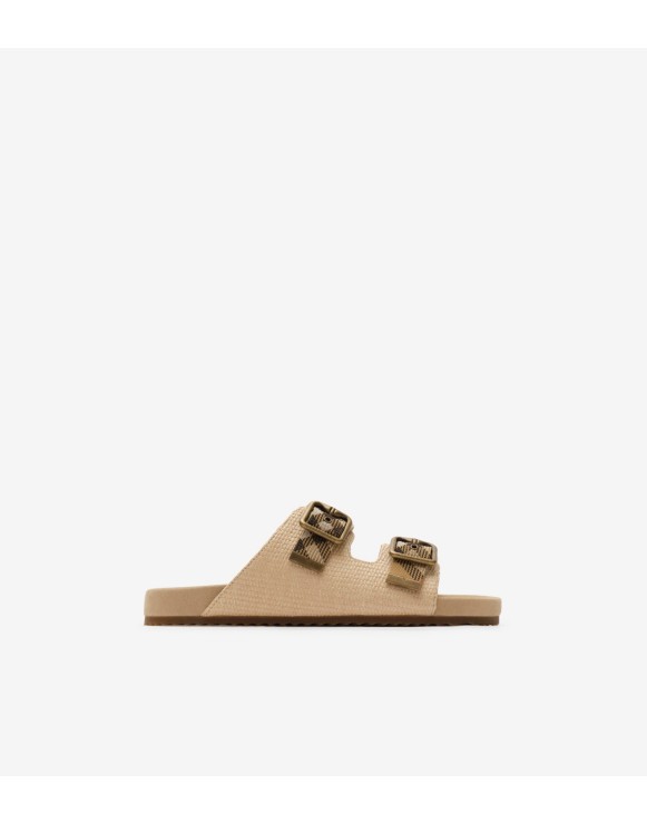Raffia-effect Urchin Sandals
