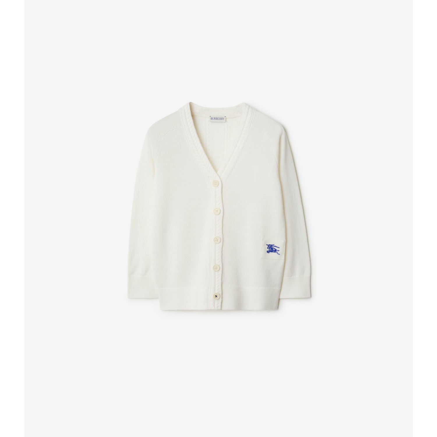 Burberry merino store wool cardigan