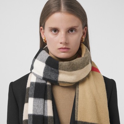 burberry oversized scarf