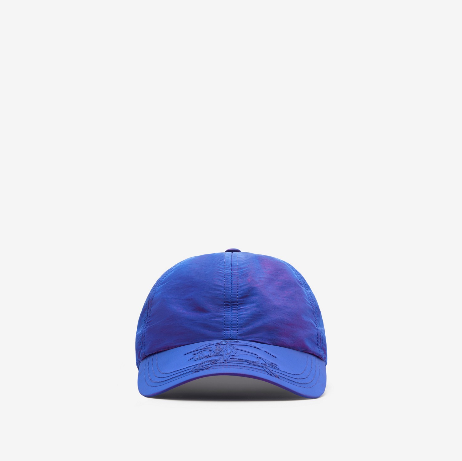 Nylon Blend Baseball Cap in Electric violet - Men | Burberry® Official