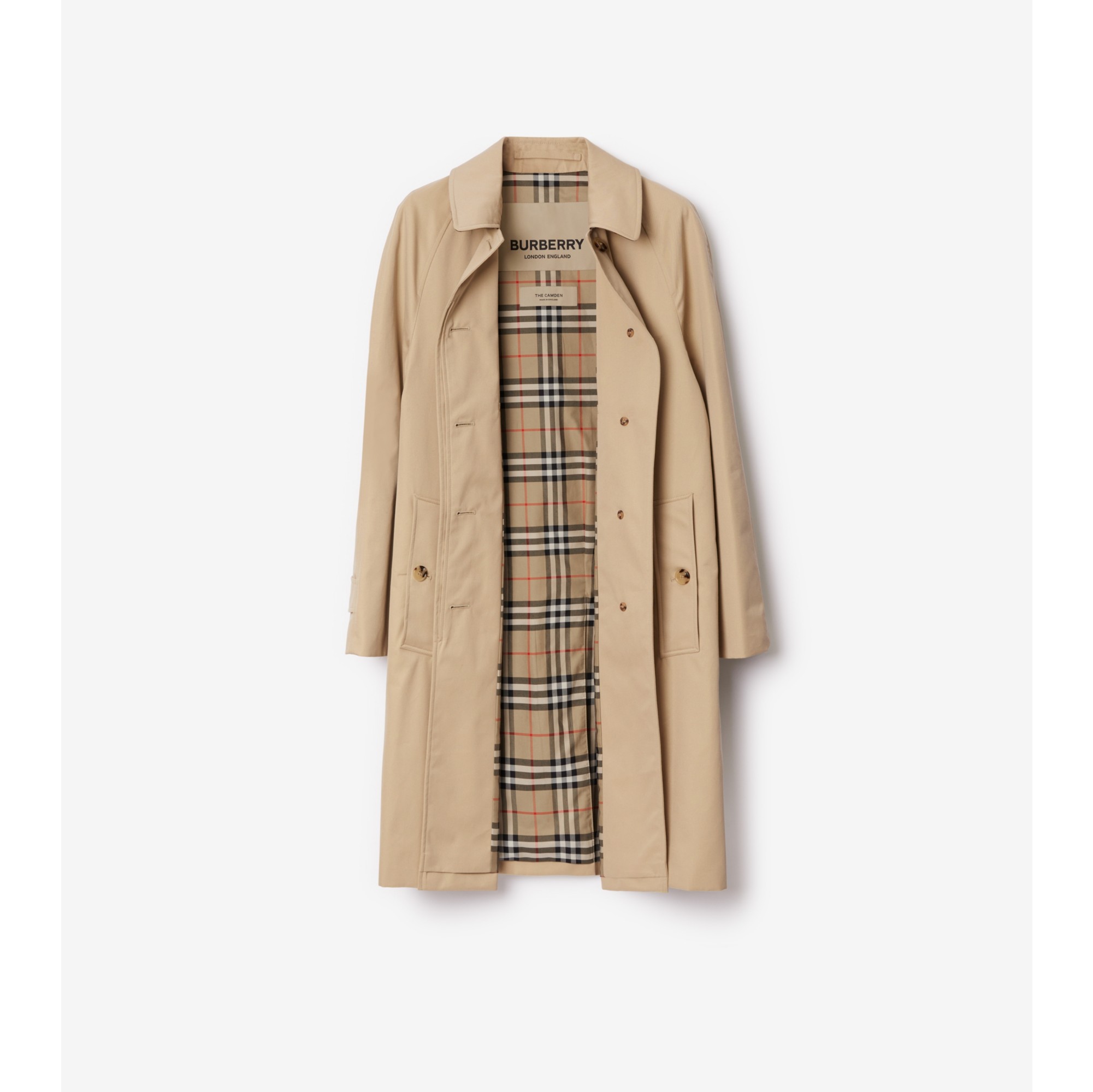 美品 バーバリー 現行 サンドリンガム トレンチコート ベージュ M ヘリテージ BURBERRY──男の定番・代表コートが過去最高のバージョンアップ