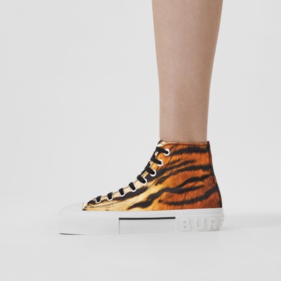 burberry print sneakers