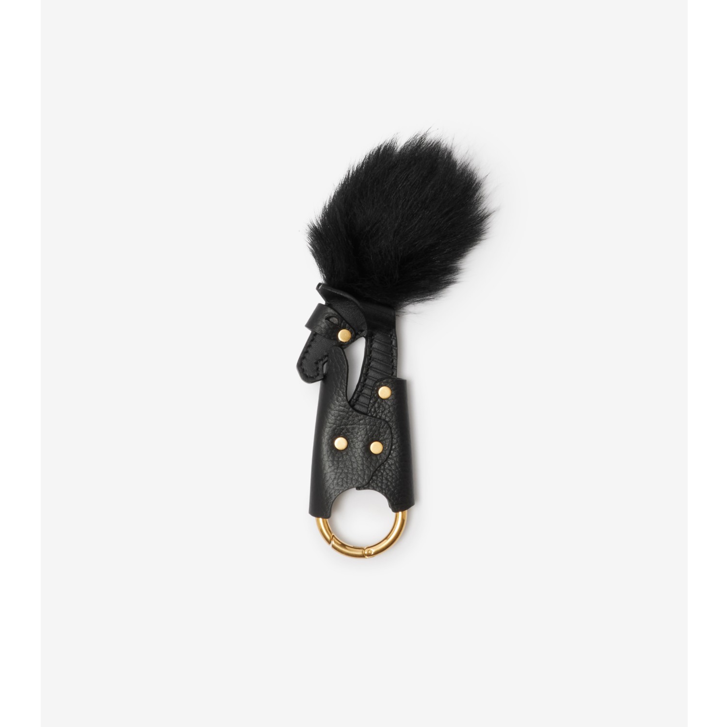 Knight Clip Charm in Black - Women | Burberry® Official