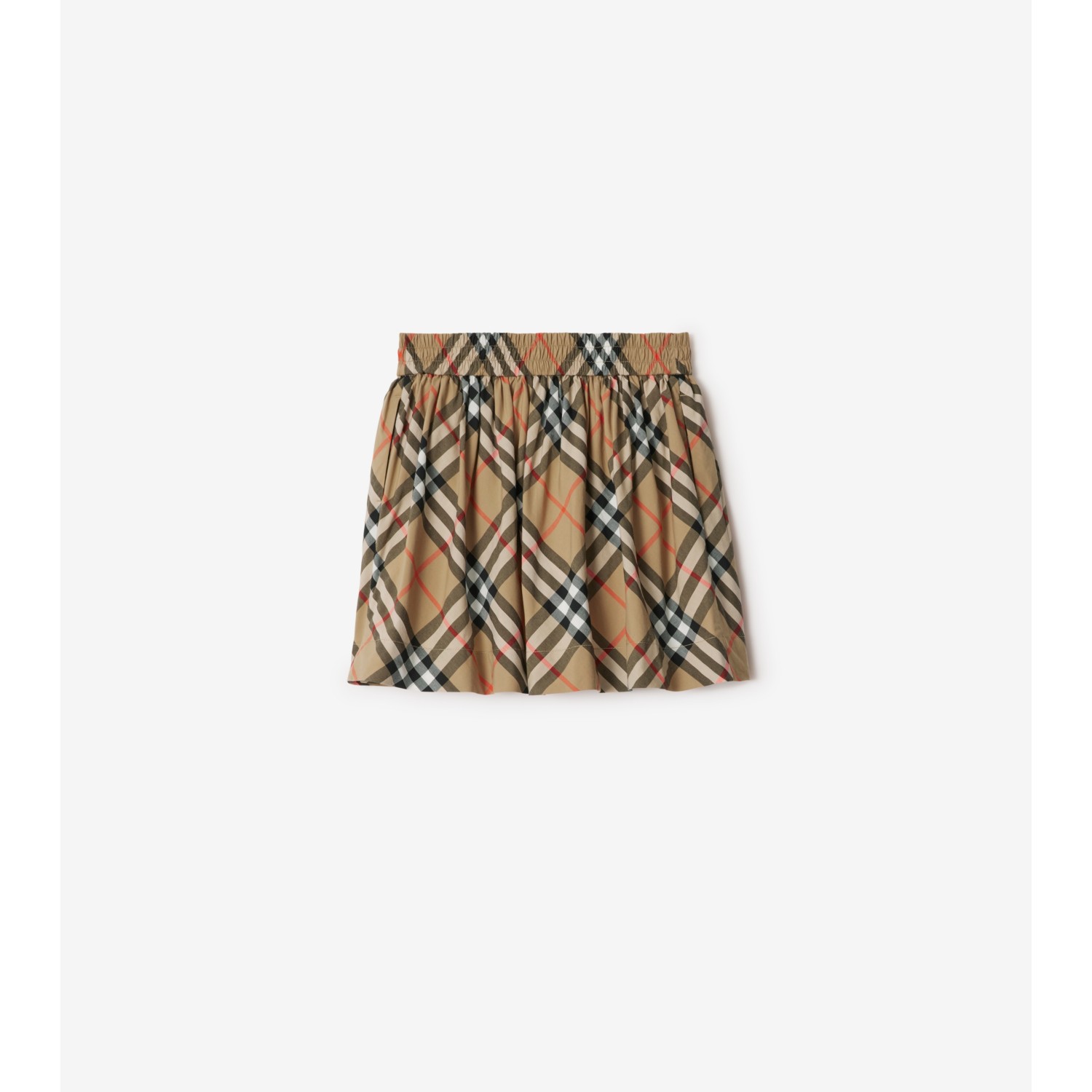 Check Cotton Skirt - thumbnail 4